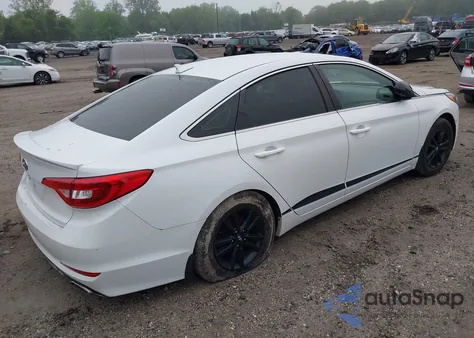 2015 Hyundai Sonata Se z USA, uszkodzony, nr VIN 5NPE24AFXFH230764